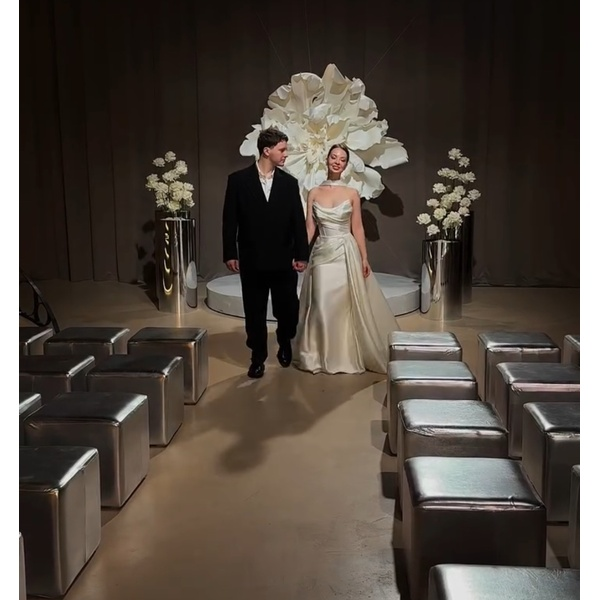 Пуф квадратный Точка, Серебряный Куб - Фото 7