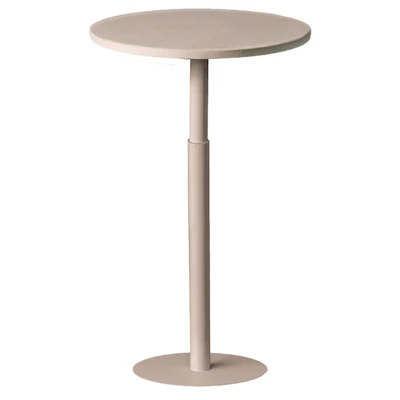 Стол коктейльный Твист Круглый, Кремовый бисквит 