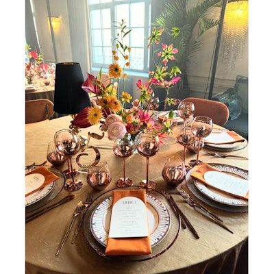 Тарелка Паттерн Розовый С - изображение 7