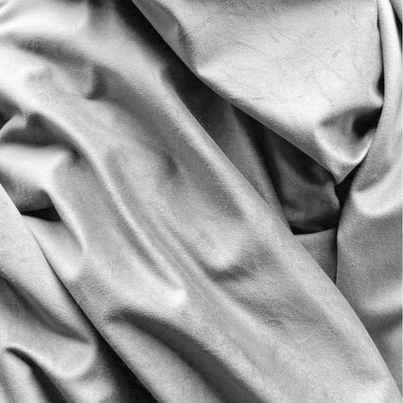 Светло-серый велюр (наотрез от 1 метра)