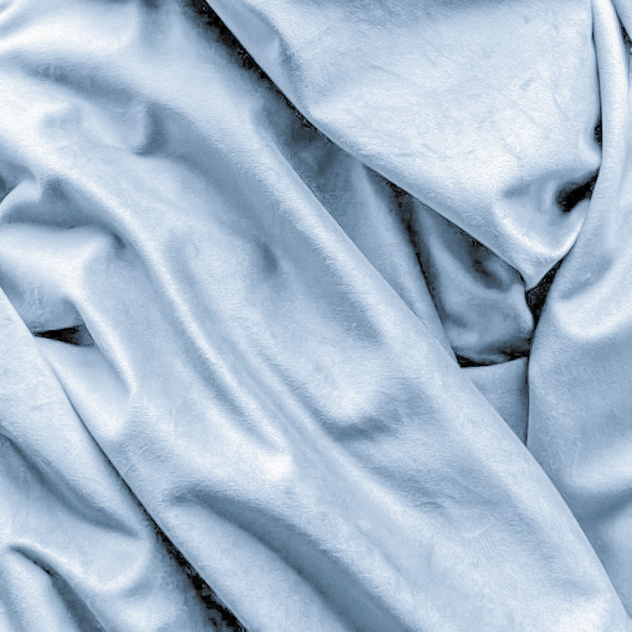 Чехол на пуф Ван Гог голубой - Фото миниатюра 1