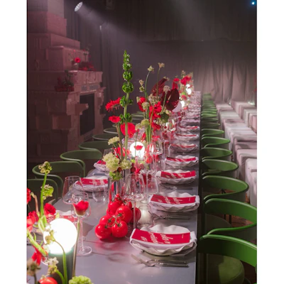 Порционная тарелка Лотос с черной каймой М - изображение 7