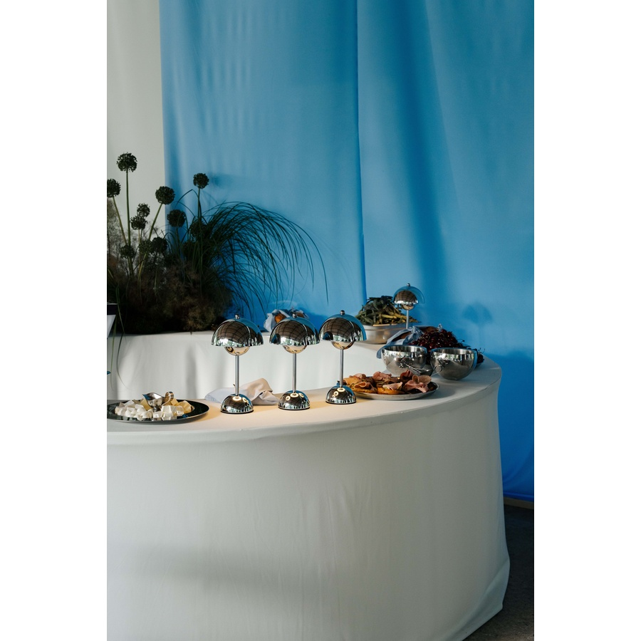 Стол коктейльный Твист Змейка С, Рафаэлло + Млечный путь (телескопические ноги) - Фото миниатюра 7