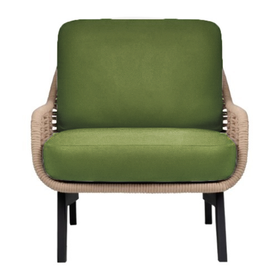 Кресло Ван Гог, матча - Фото миниатюра 1