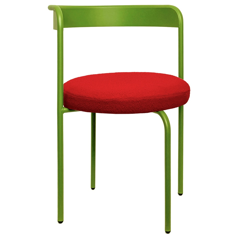 Стул Колори, Лайм + Красный тедди - Фото миниатюра 1