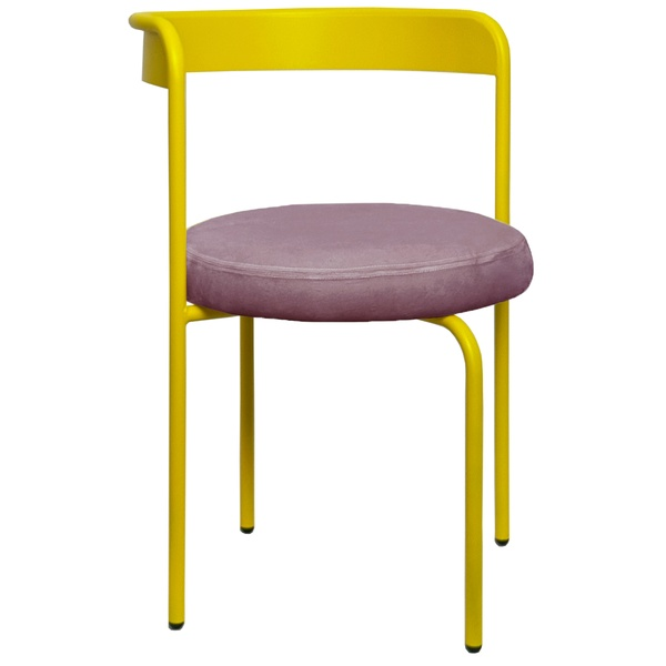 Стул Колори, Лимонный капкейк + Розовая помада