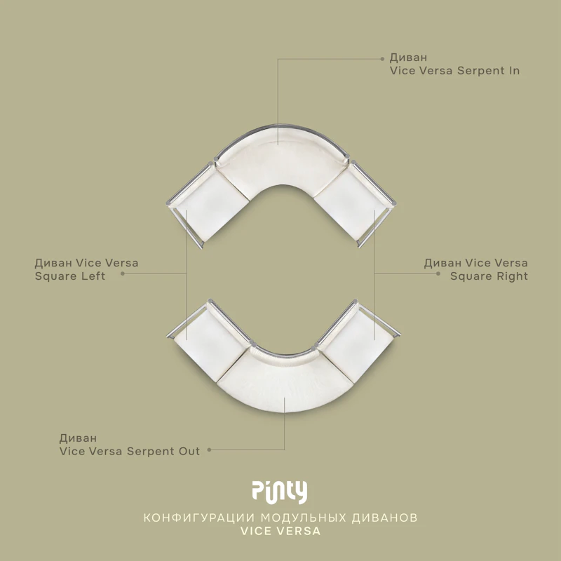 Пуф Кручу-верчу Квадрат Нежная орхидея