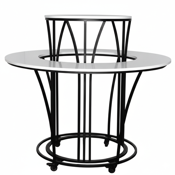 Столик для торта Клэр, черный (перекрас)