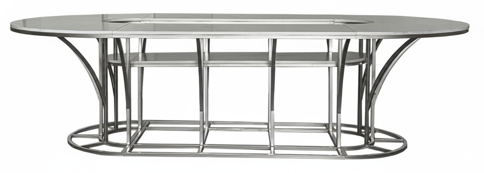 Стол Тьюлип (размер С), Серебряный (перекрас)