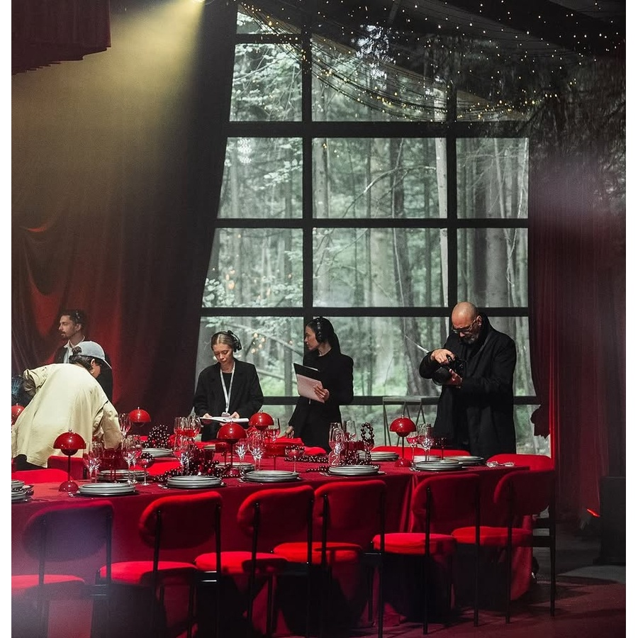 Стул Модерн Черный, Малиново-красный - Фото миниатюра 3