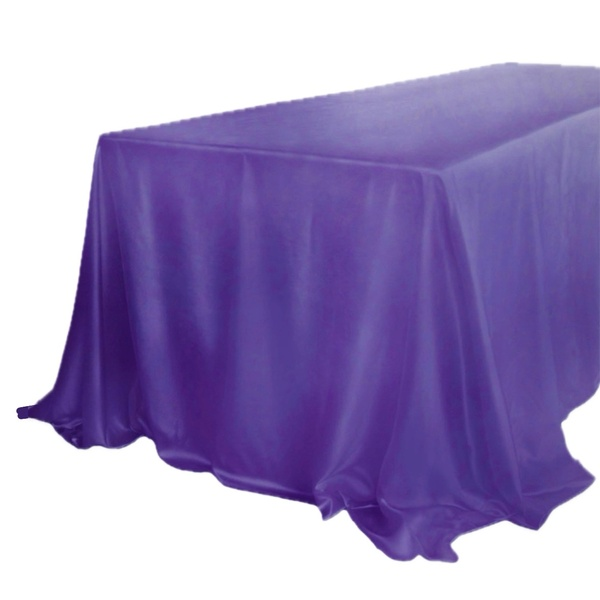 Скатерть велюр, прямоугольная, Таинственный фиолетовый - Фото 1