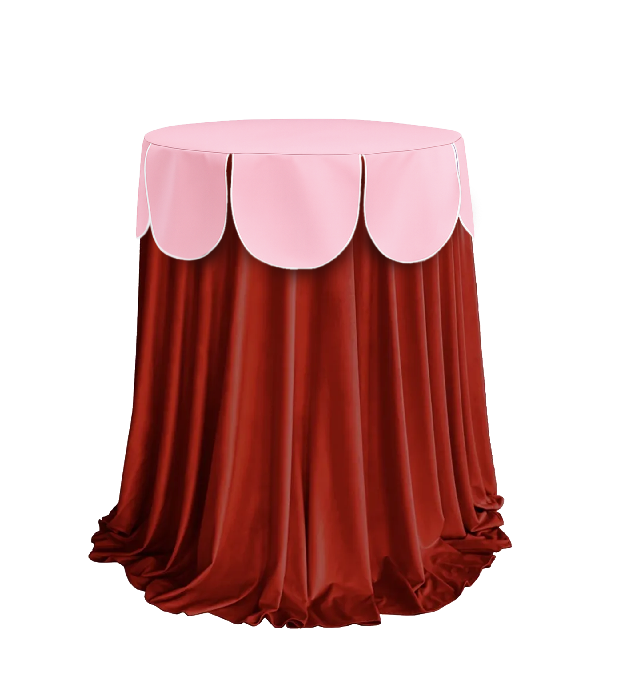 Комплект стол+скатерть "Да, капитан!" Тавола, Куколка + скатерть Малиново-красный - Фото миниатюра 1