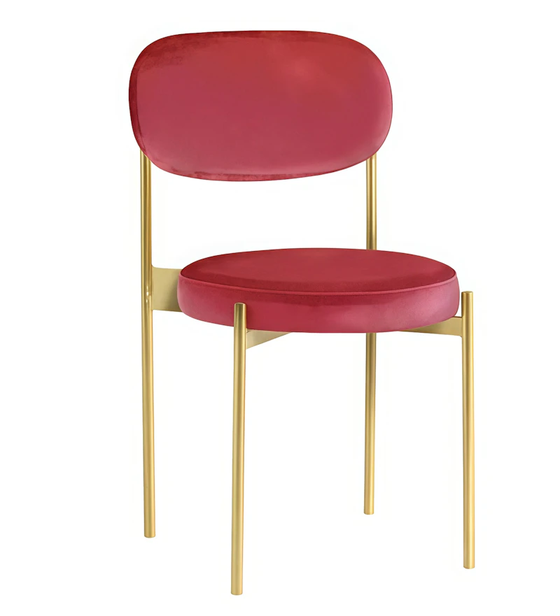 Стул Монако золото рубиновый