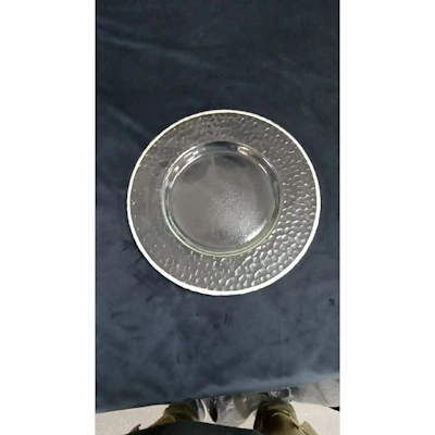 Подстановочная тарелка "Минимал" серебро - изображение 6