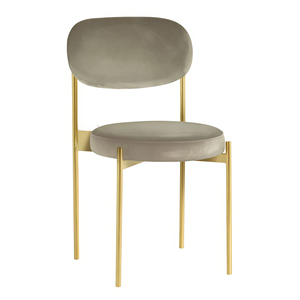 Стул Монако золото кофе с молоком - Фото 1