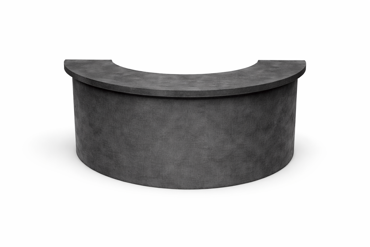 Барная стойка  "Луна" графитовый бархат