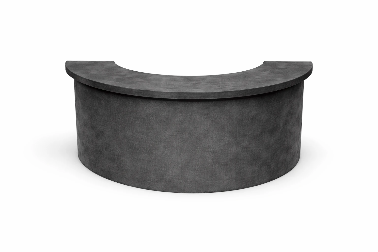 Барная стойка  "Луна" графитовый бархат