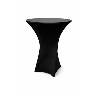 Чехол-стрейч на коктейльньй стол черный