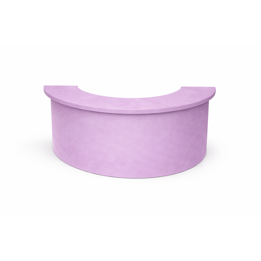 Обивка для барной стойки  "Луна"  лавандовый бархат - Фото миниатюра 1