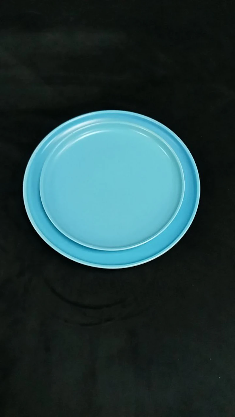 Набор тарелок "Киото" голубой