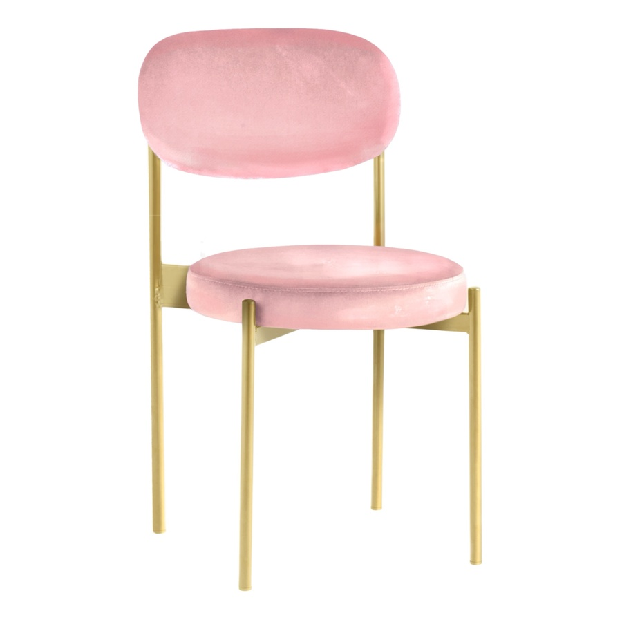 Стул Монако золото розовый - Фото миниатюра 1