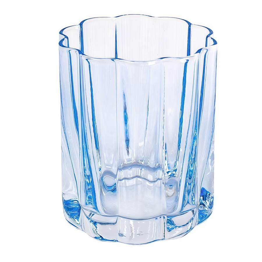 Стакан "Флорал" небесно-голубой - Фото миниатюра 1