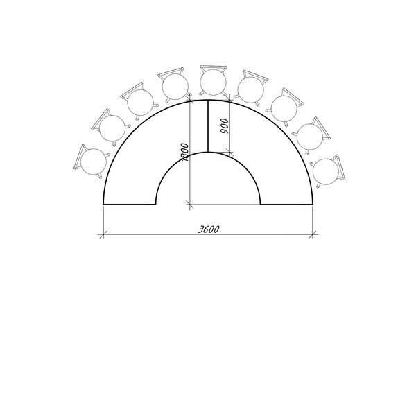 Стол "Орбит" под скатерть - изображение 2