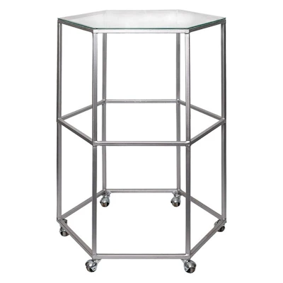 Стол для торта "Техно" серебряный - изображение 1