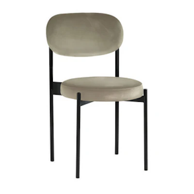 Стул Монако черный  кофе с молоком - изображение 1