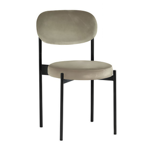 Стул Monaco черный  кофе с молоком