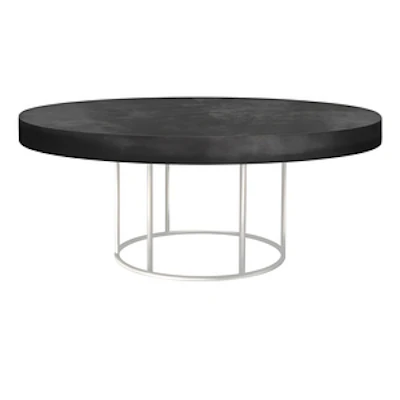 Стол "Лофт" белый черный - изображение 1