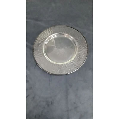 Подстановочная тарелка "Минимал" c черным кантом - изображение 5