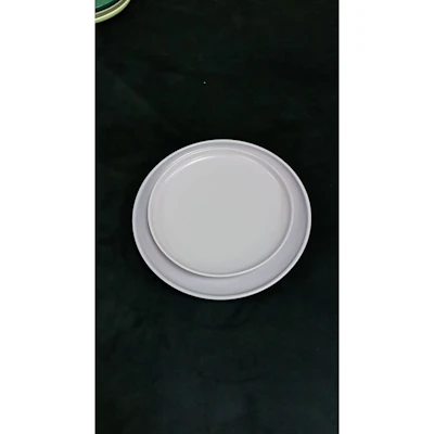 Набор тарелок "Киото" пепельно-фиолетовый - изображение 2