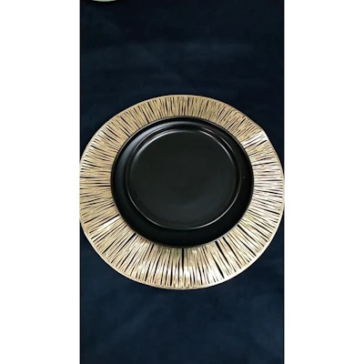 Набор тарелок "Киото" черные - изображение 2