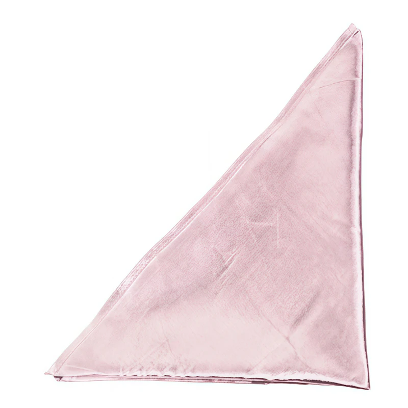 Салфетка атлас светло-розовая