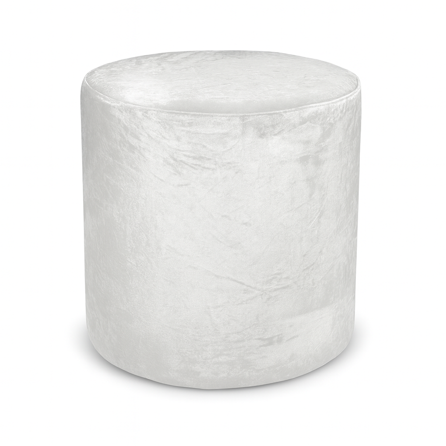 Пуф Люксор mini  Альпийский снег  - Фото миниатюра 1