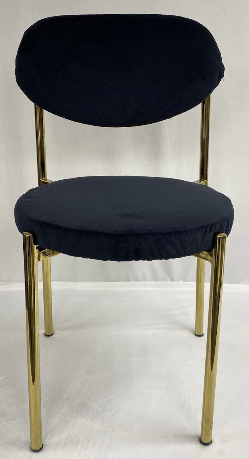 Стул Монако золото черный