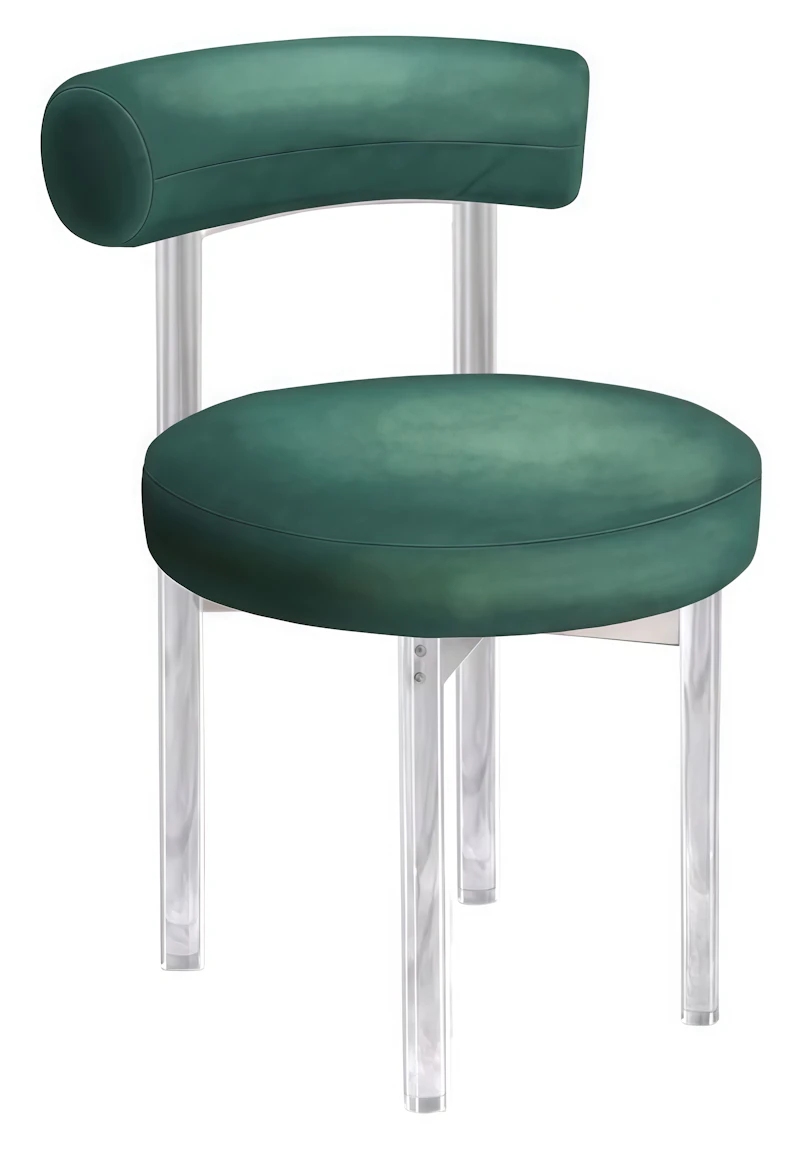 Стул Токио изумрудный