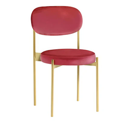 Стул Монако золото рубиновый - изображение 1