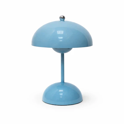 Лампа "Фликер" светло-голубой - изображение 1