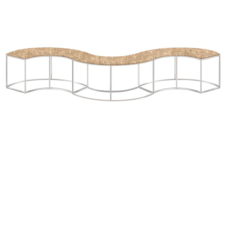 Стол круглый "Изабель" со столешницей ОСБ