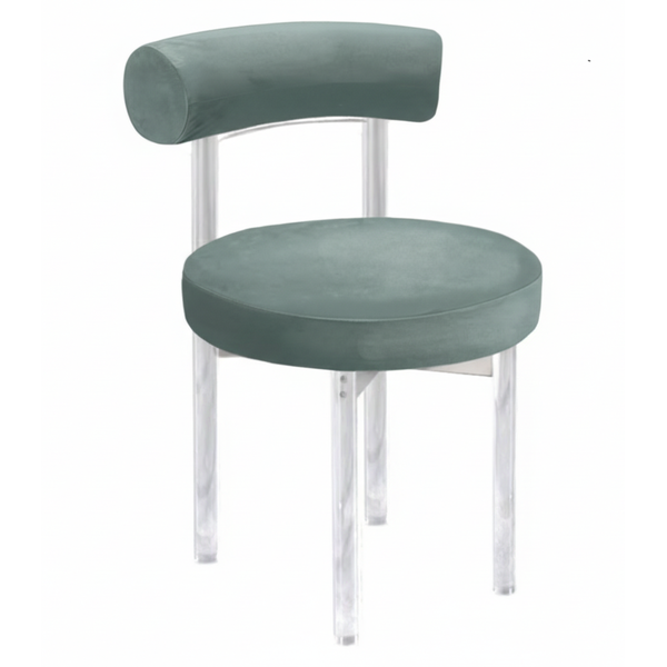 Стул Токио серо-голубой