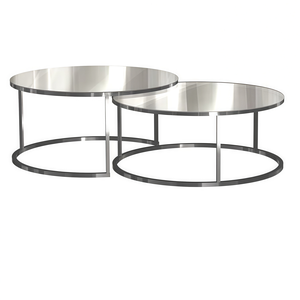 Журнальный столик Дуэт серебро