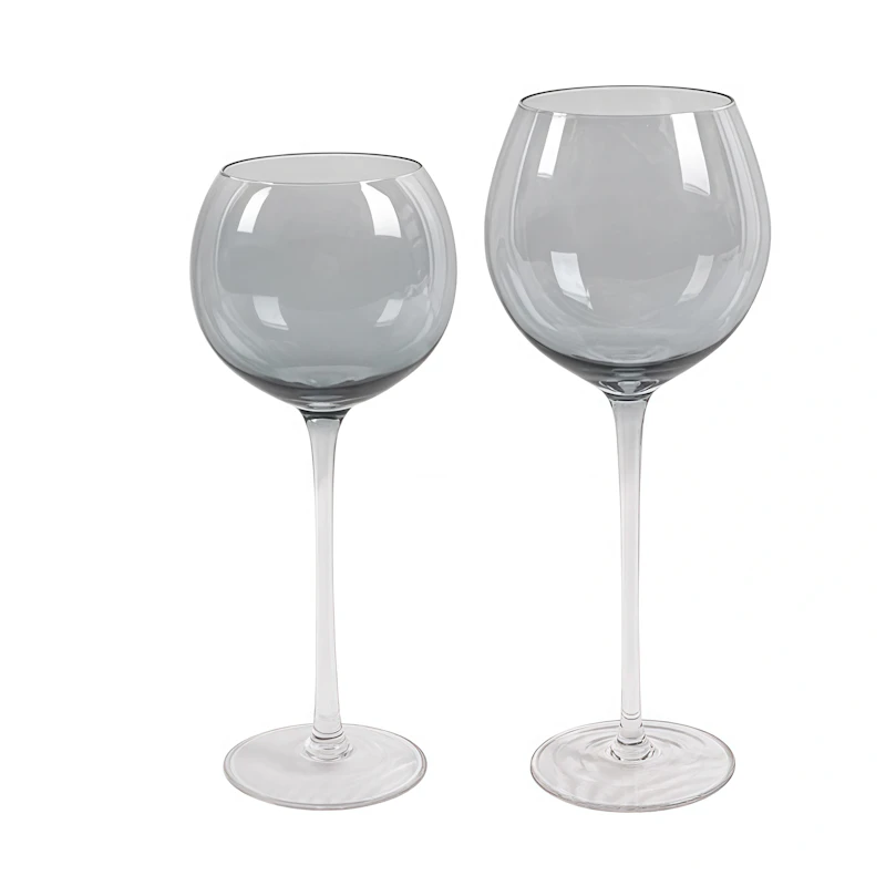 Набор бокалов "Рона" дымчатые