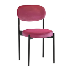 Стул Монако черный рубиновый