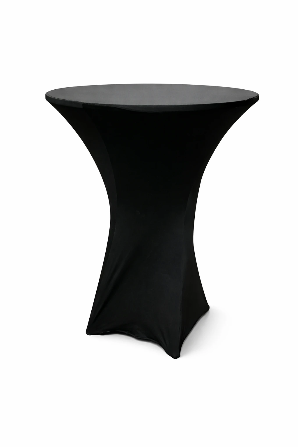 Чехол-стрейч на коктейльньй стол черный