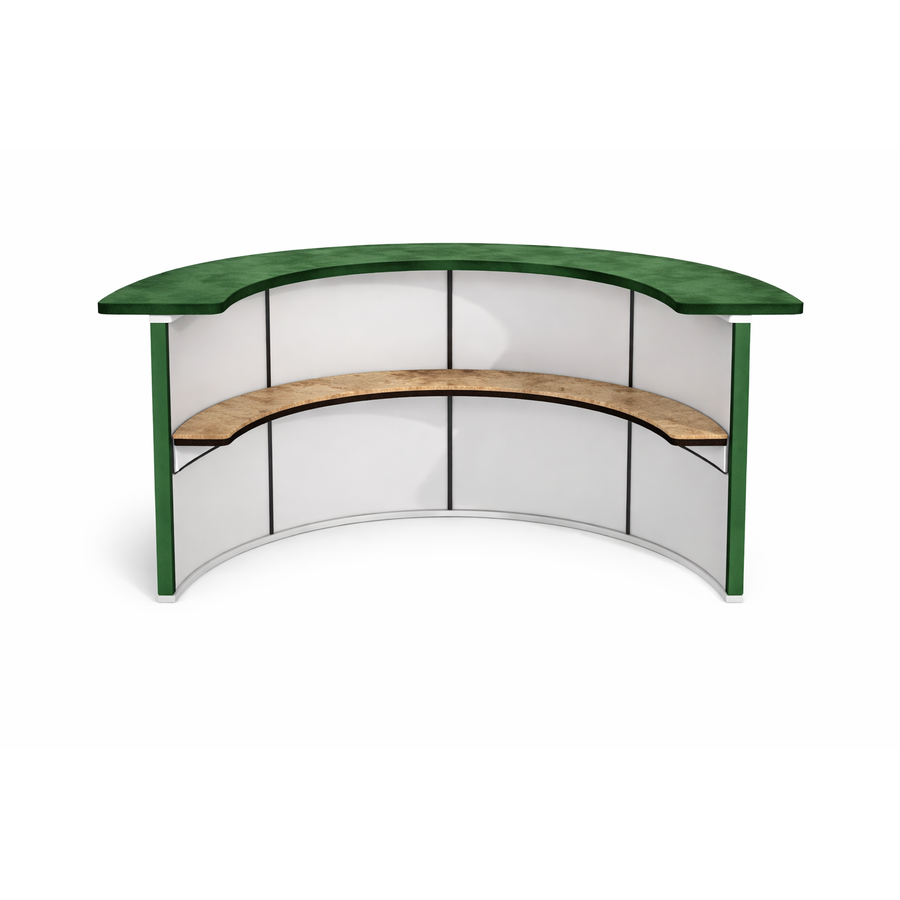 Барная стойка "Луна" 360 травяной бархат - Фото миниатюра 3