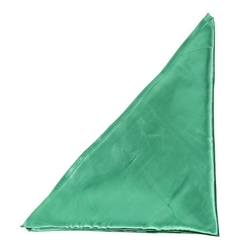 Салфетка атласная зеленая