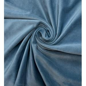 Скатерть прямоугольная XL бархат "Небесно голубой" - изображение 2