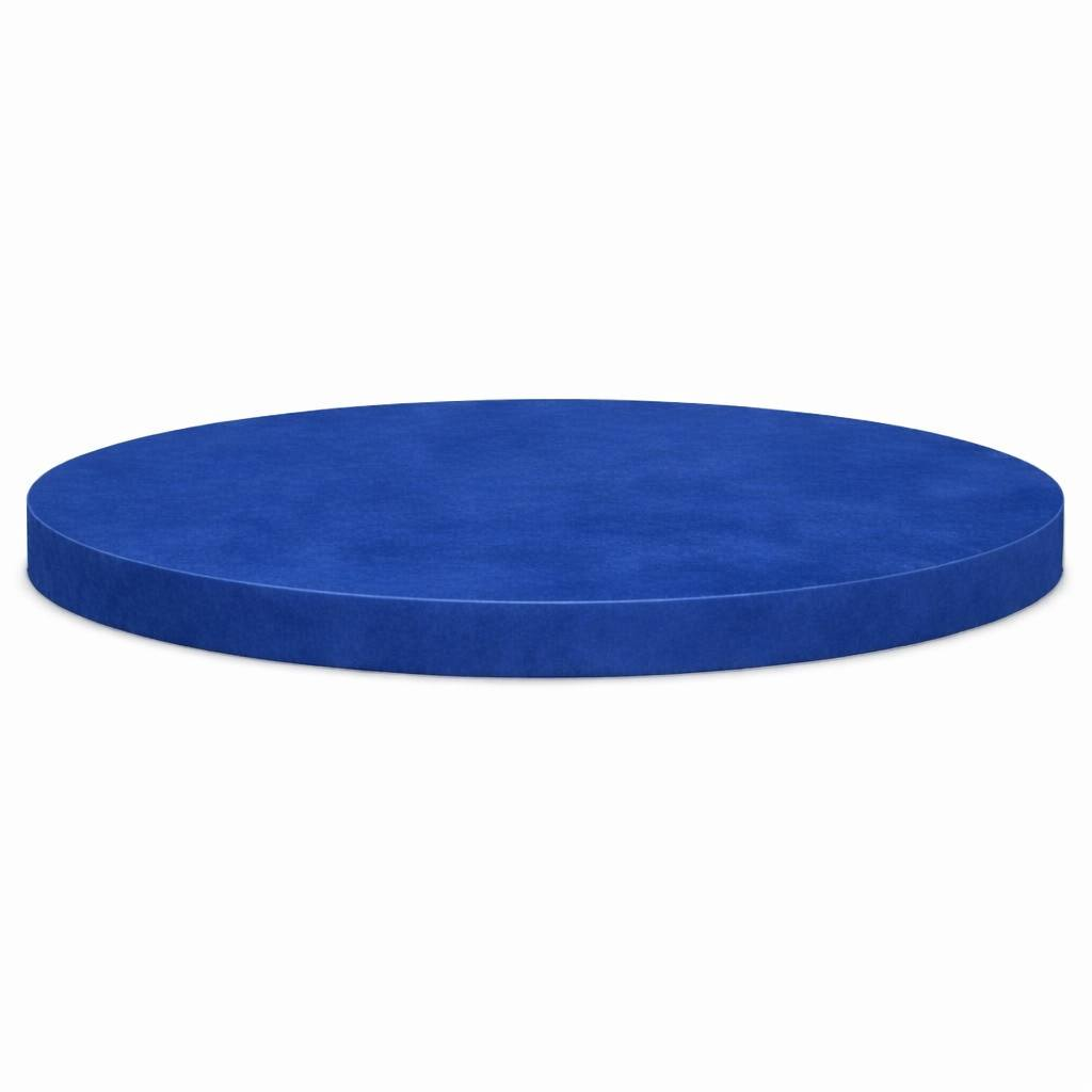 Обшивка подиума синий бархат